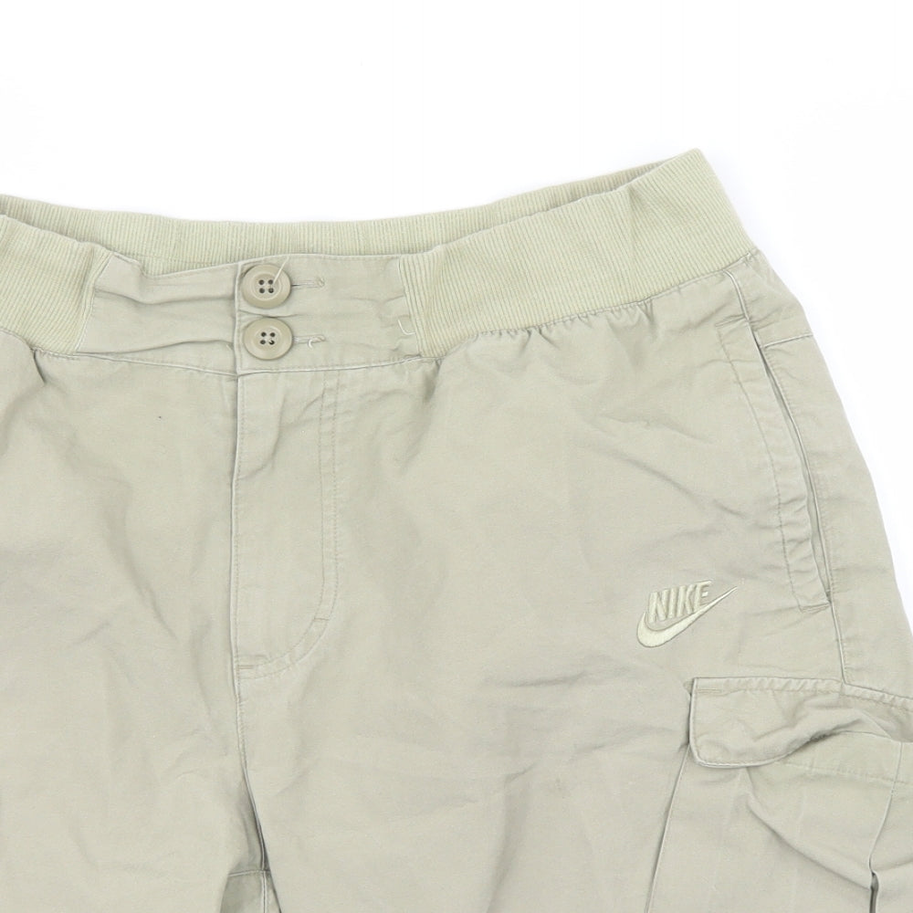 Nike Mens Green   Chino Shorts Size L