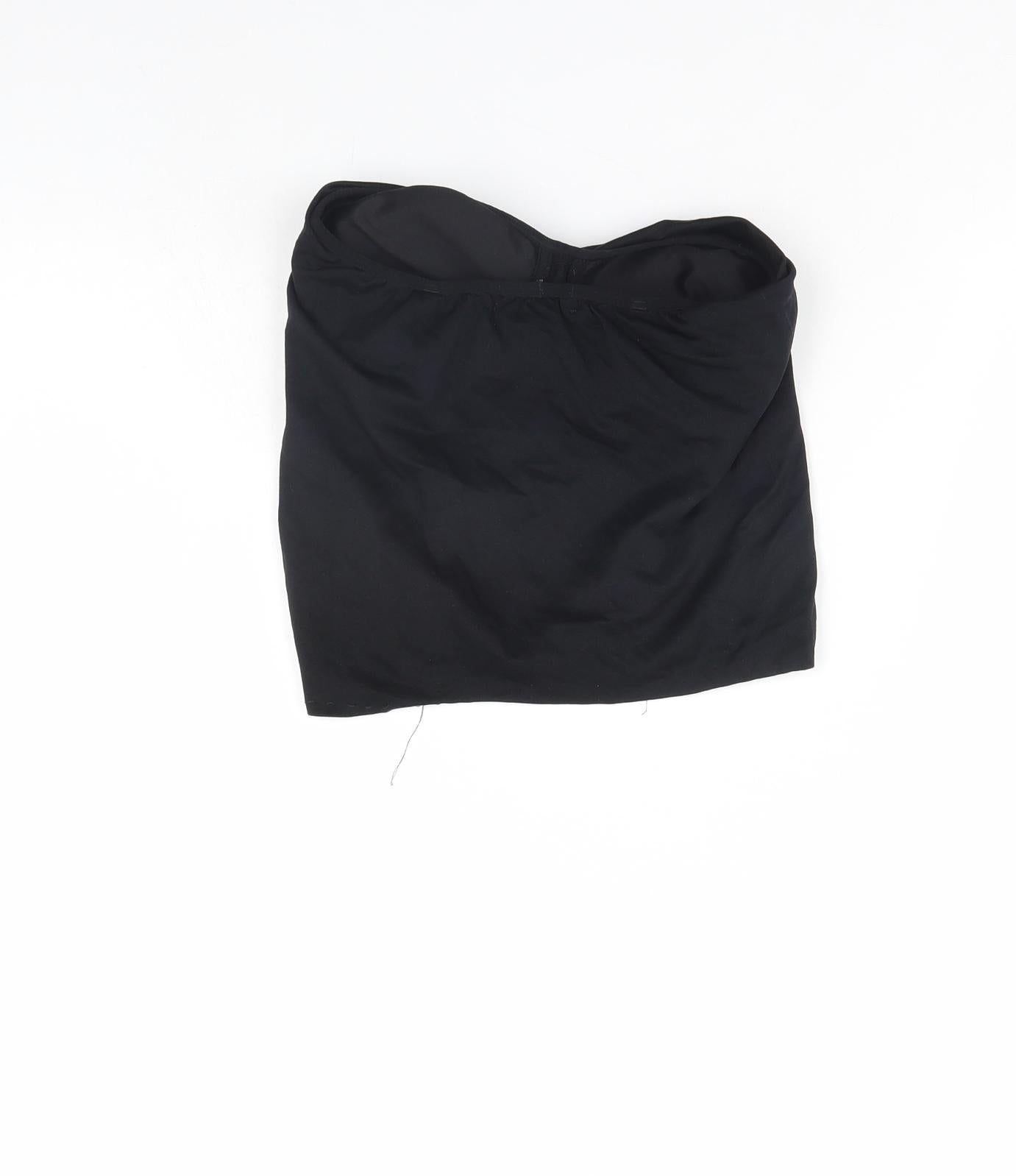 Atmosphere Womens Black   Cropped Tank Size 8  - Padded