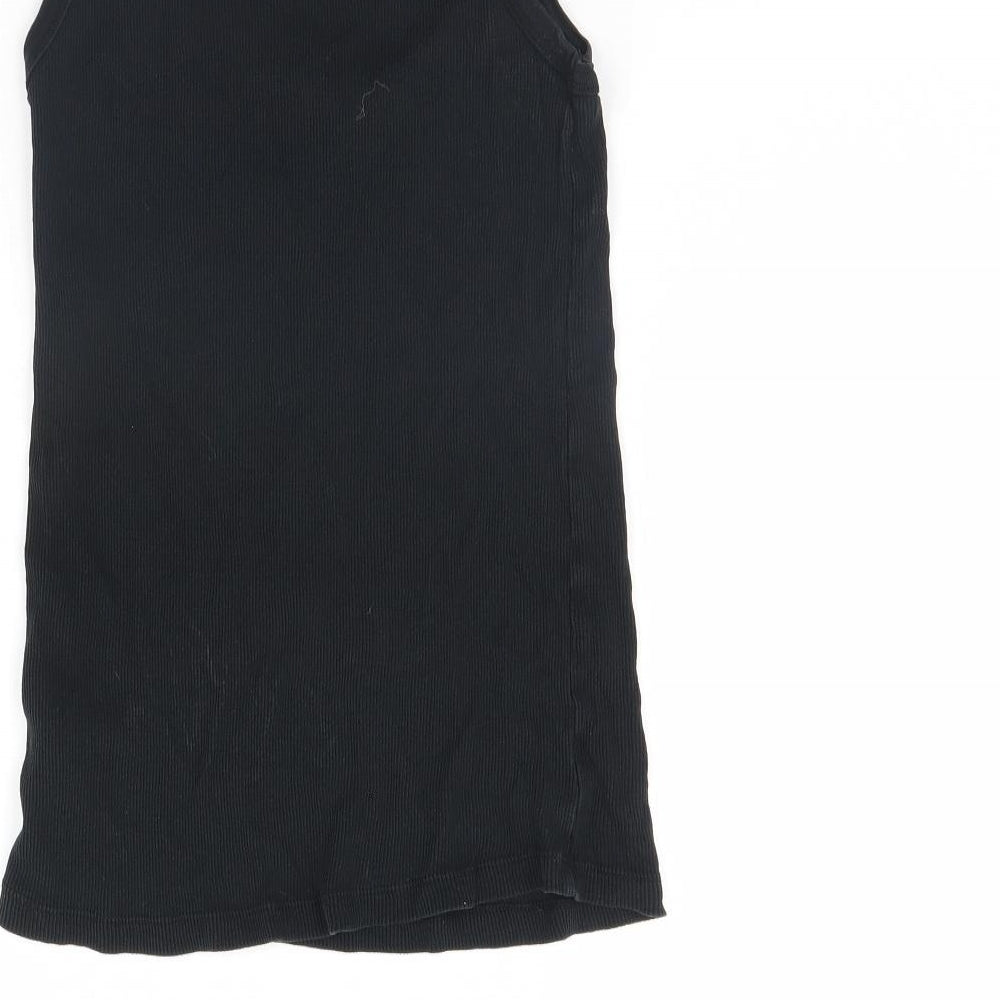 Essentials Womens Black   Basic Tank Size 14