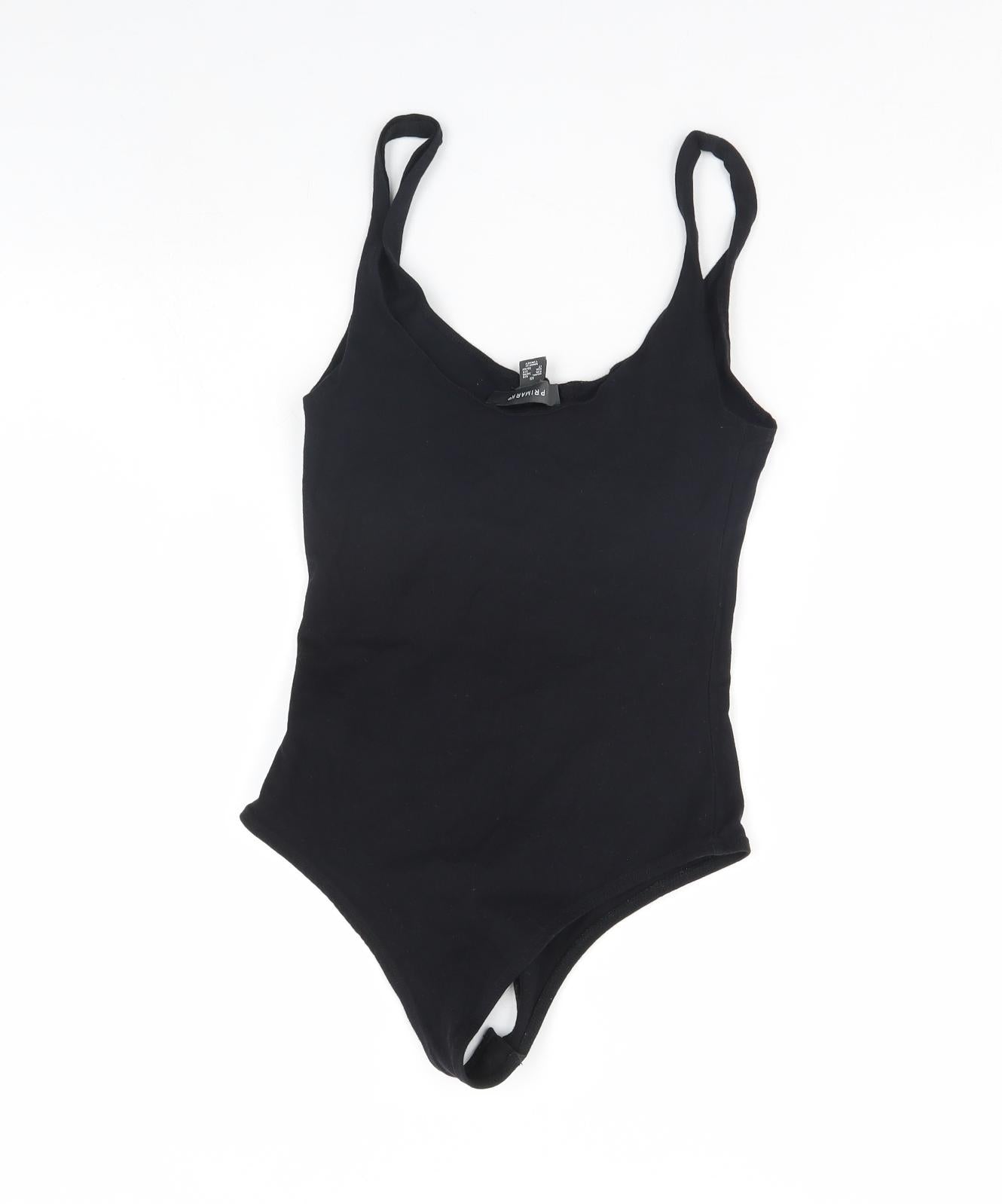 Primark Womens Black   Bodysuit One-Piece Size XS