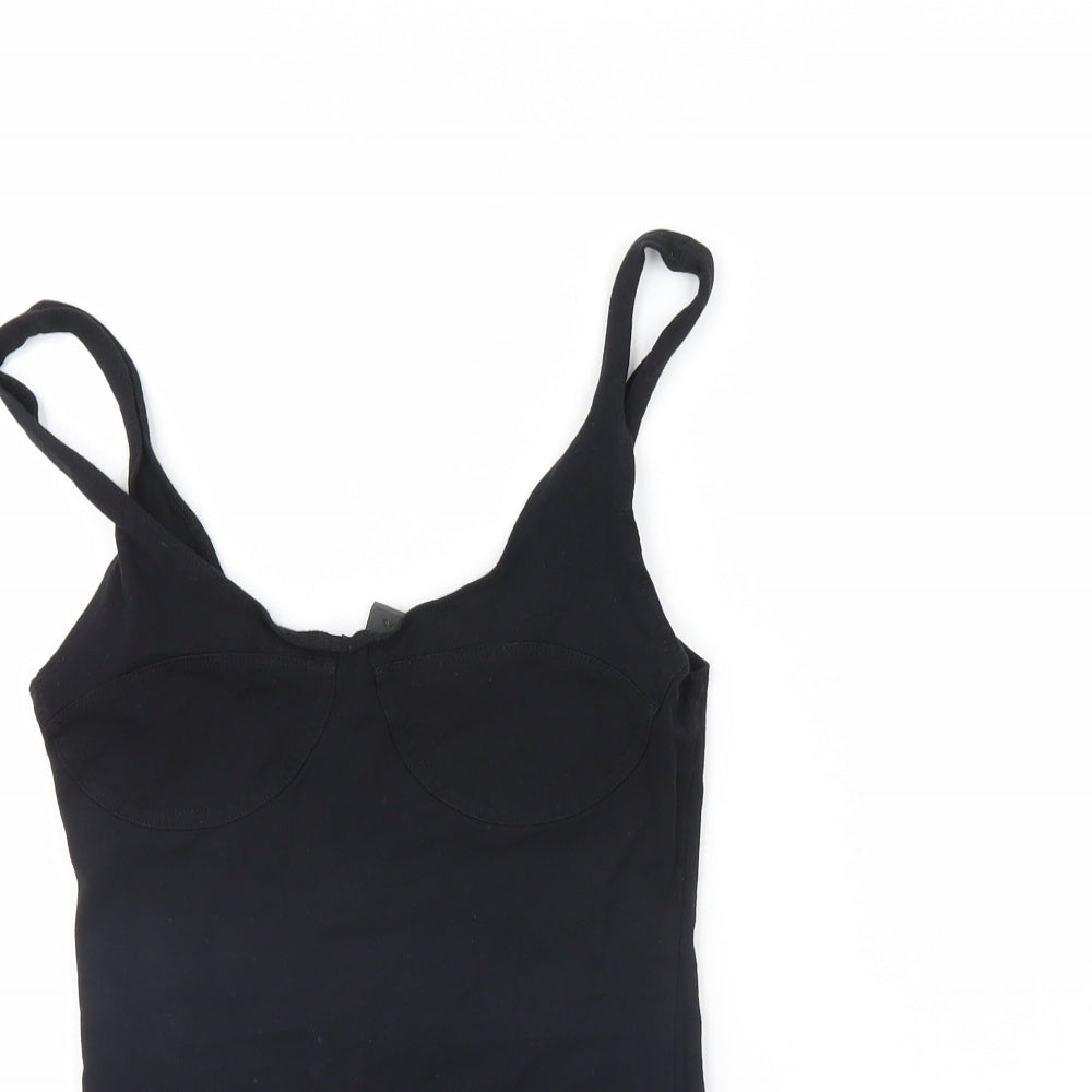 Primark Womens Black   Bodysuit One-Piece Size XS