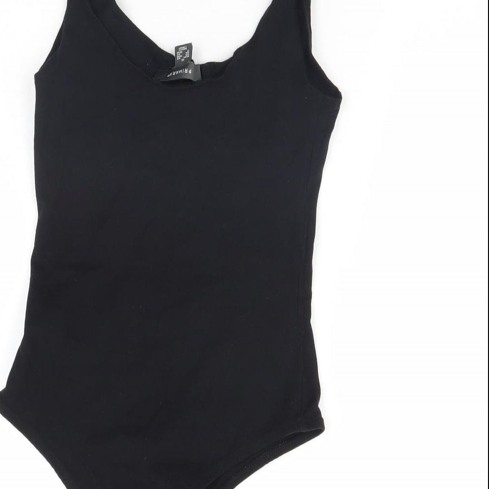 Primark Womens Black   Bodysuit One-Piece Size XS