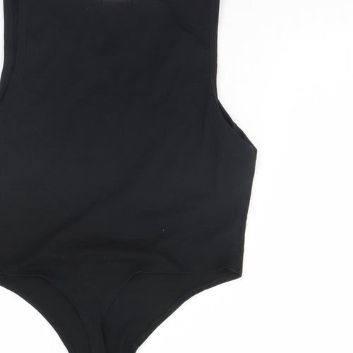 Boohoo Womens Black   Bodysuit One-Piece Size 8