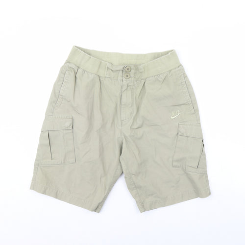 Nike Mens Green   Chino Shorts Size L