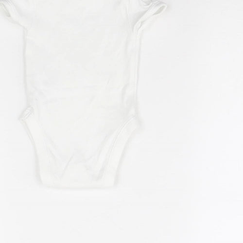 George Baby White   Babygrow One-Piece Size 3-6 Months  - I am four months old