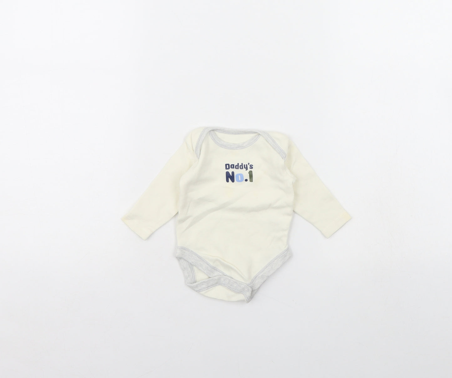 Nutmeg Baby Yellow   Babygrow One-Piece Size 0-3 Months  - daddy's No1