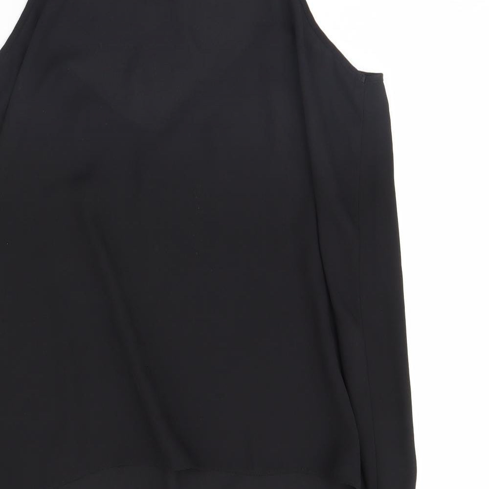 New Look Womens Black   Basic Tank Size 16