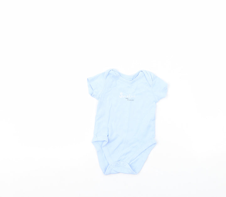 George Baby Blue Babygrow One-Piece Size 3-6 Months