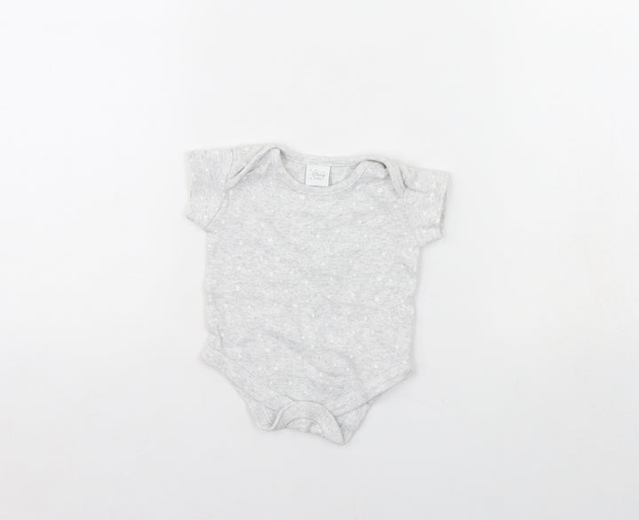 Disney Baby Grey Spotted Babygrow One-Piece Size 0-3 Months - Disney
