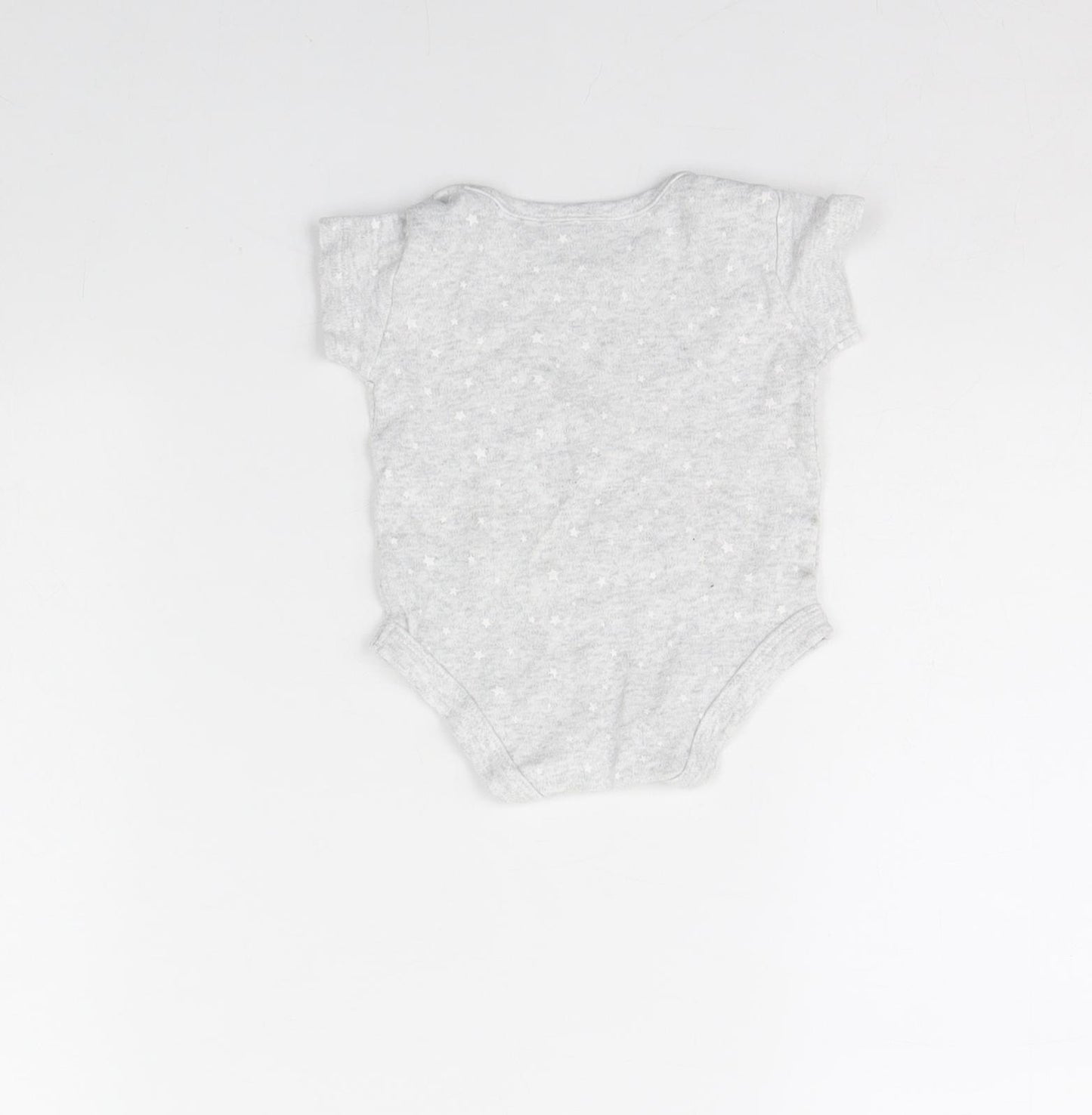 Disney Baby Grey Spotted  Babygrow One-Piece Size 0-3 Months  - Disney