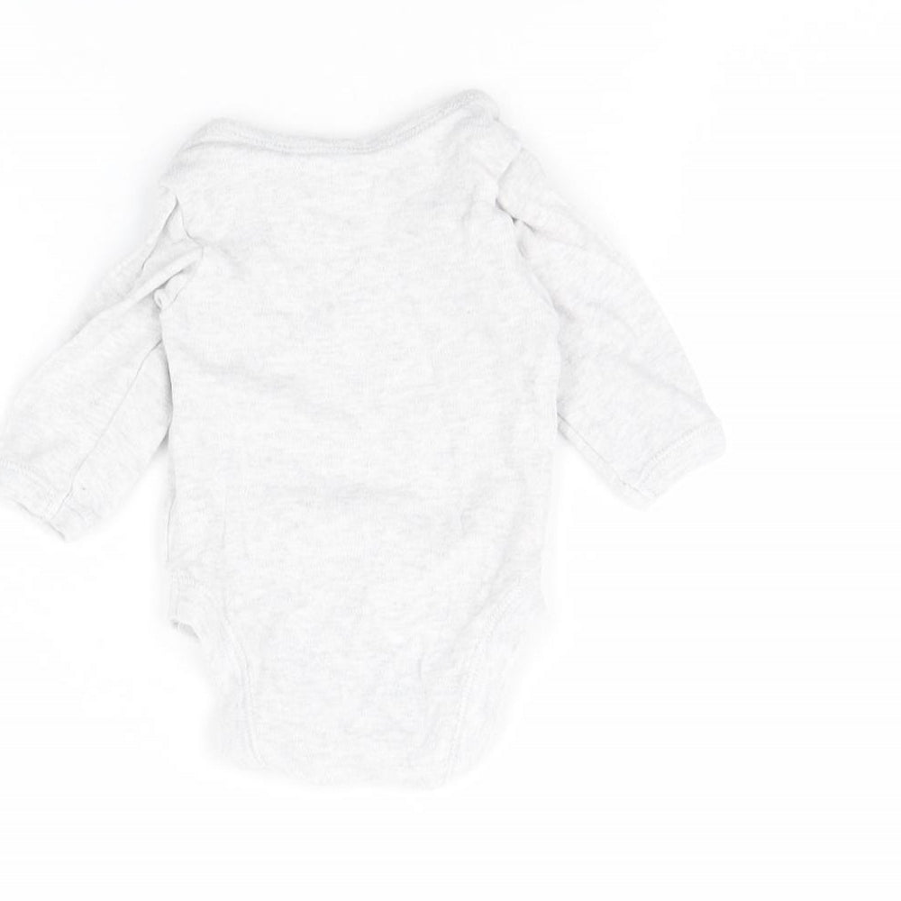 Primark Baby Grey   Babygrow One-Piece Size 0-3 Months