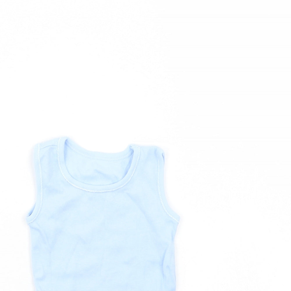 George Baby Blue   Babygrow One-Piece Size 0-3 Months