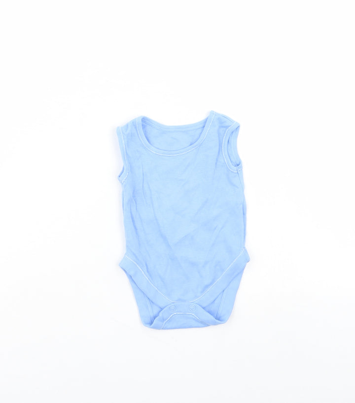 George Baby Blue Babygrow One-Piece Size 0-3 Months