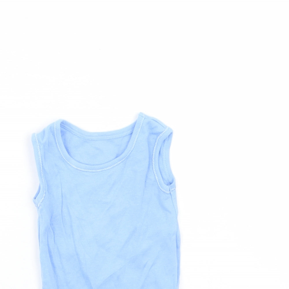 George Baby Blue   Babygrow One-Piece Size 0-3 Months