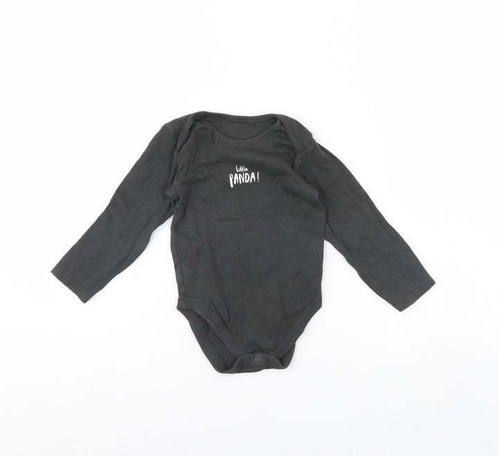 George Baby Grey Babygrow One-Piece Size 18 Months