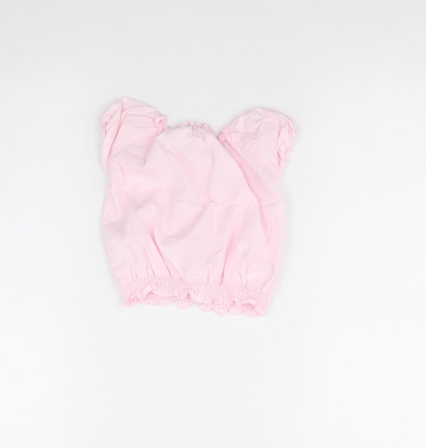 H&M Girls Pink   Basic Blouse Size 0-3 Months