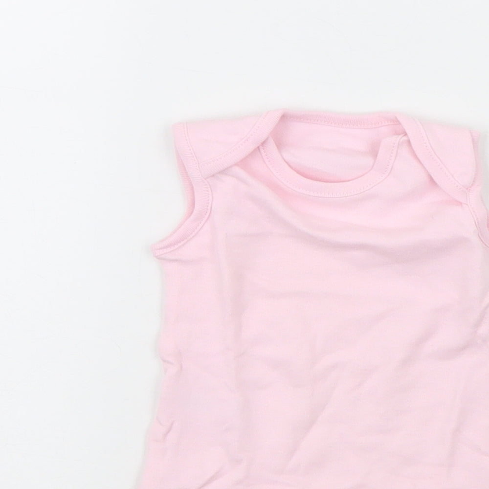 TU Baby Pink   Babygrow One-Piece Size 3-6 Months
