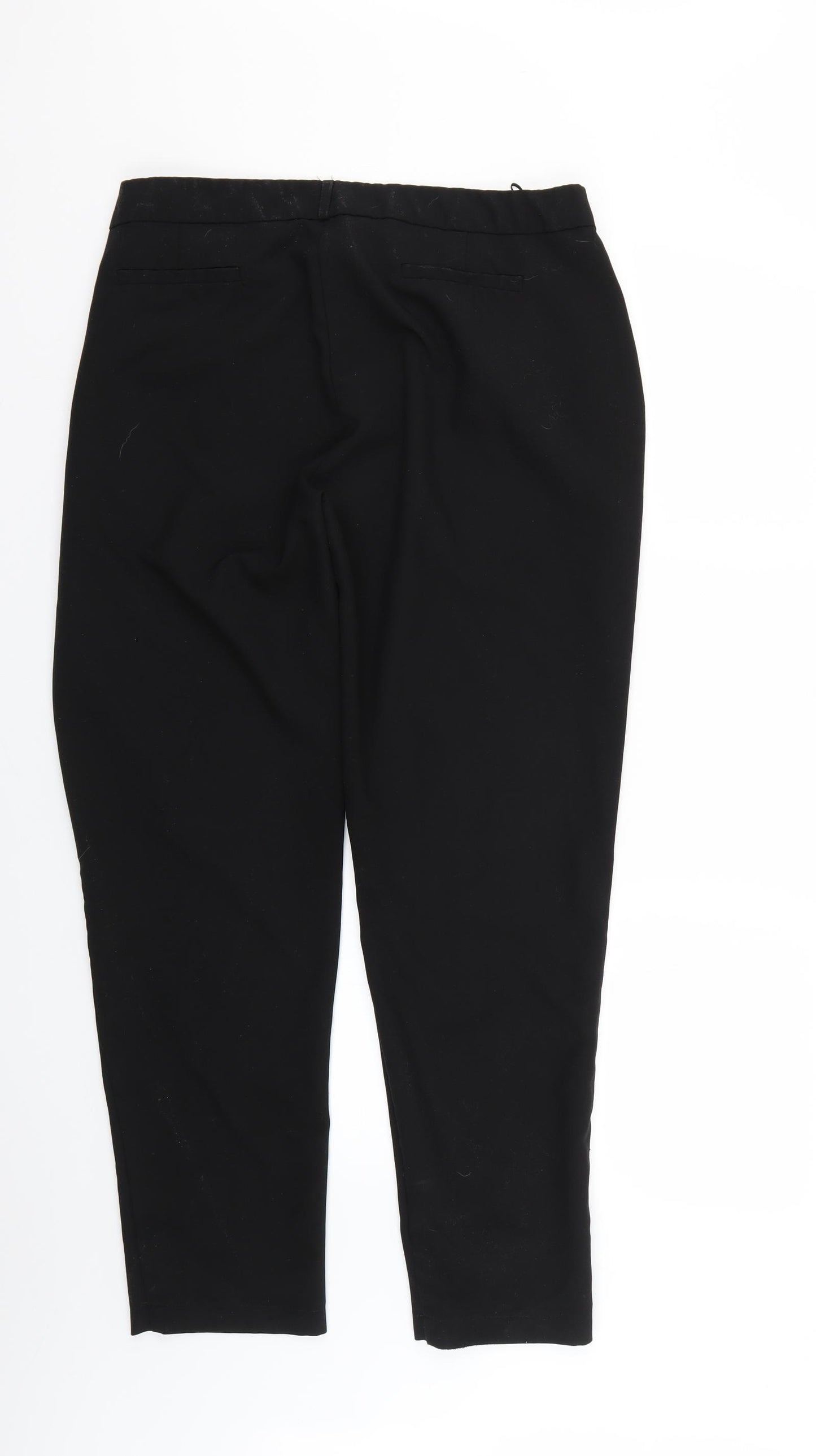 Select Womens Black   Trousers  Size 16 L25 in
