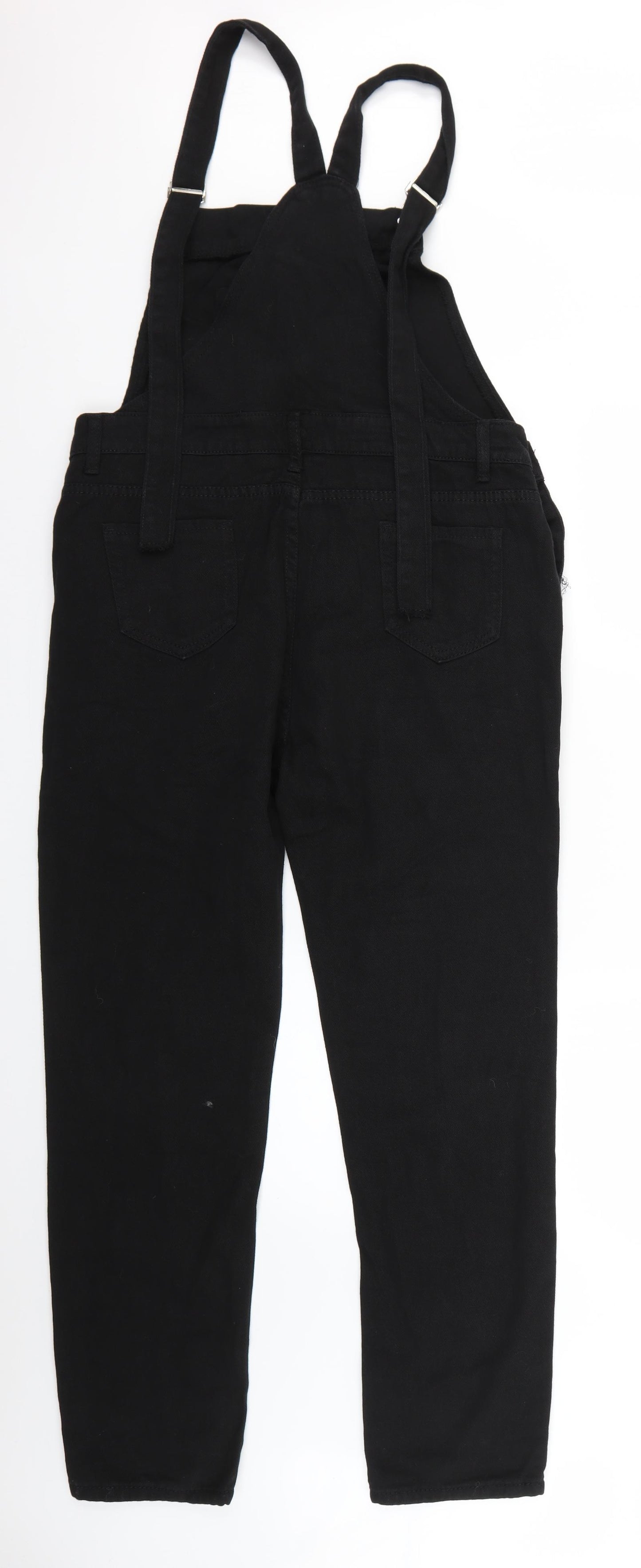 Preworn Womens Black   Dungaree One-Piece Size 2XL