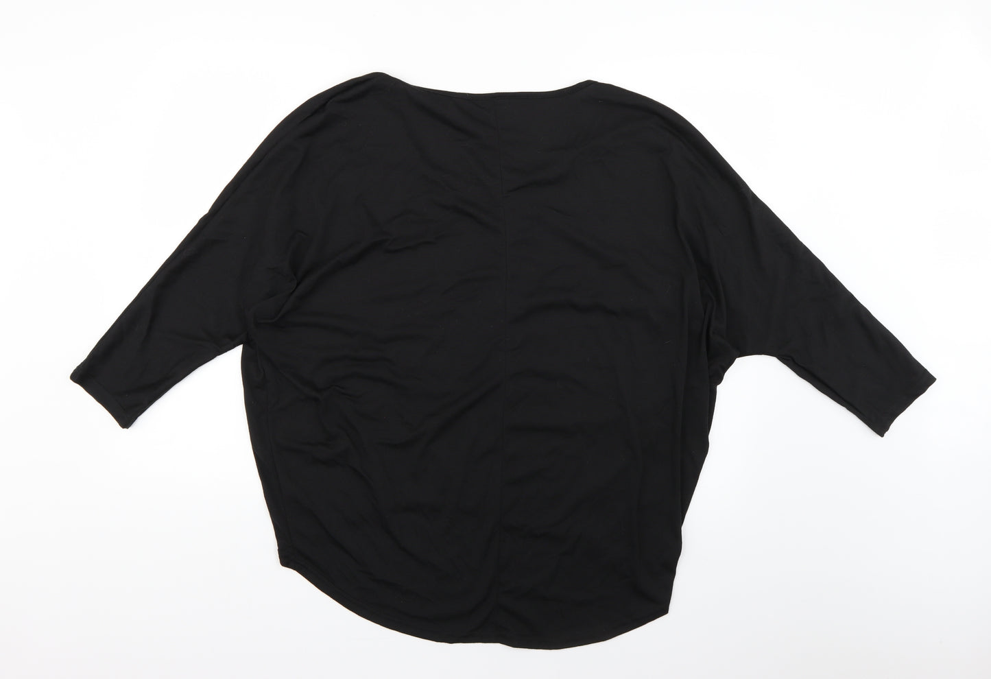 Preworn Womens Black   Basic T-Shirt Size M