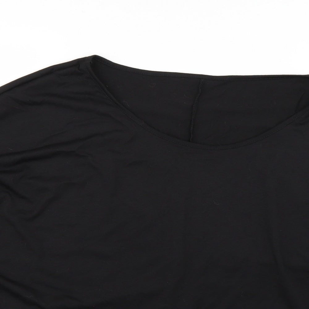 Preworn Womens Black   Basic T-Shirt Size M