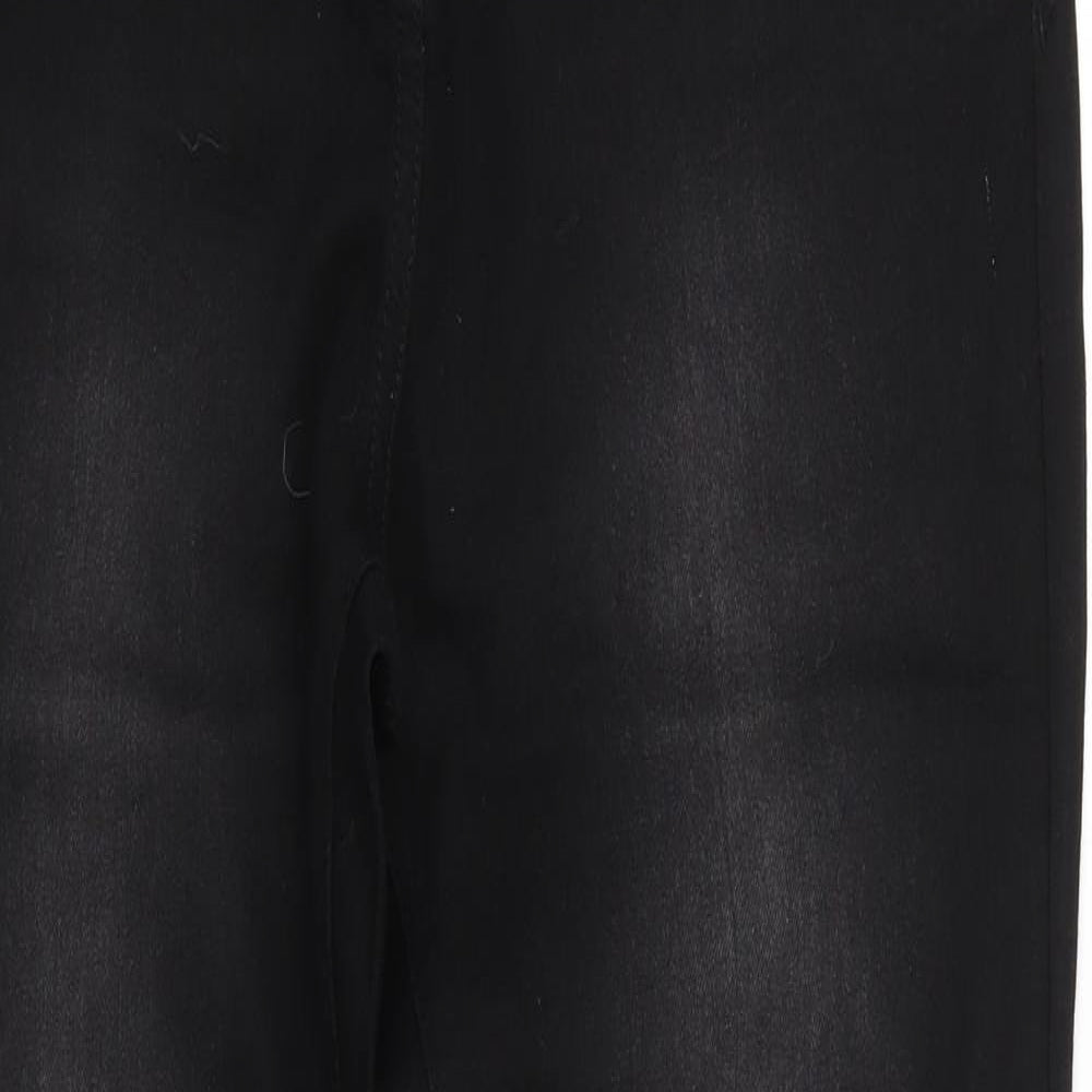 pep&co Womens Black   Skinny Jeans Size 14 L28 in