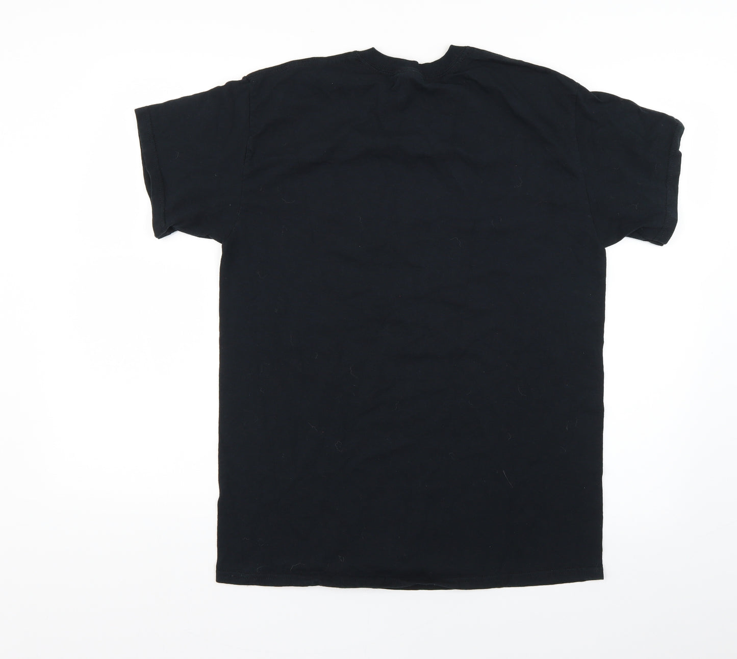Gildan Mens Black    T-Shirt Size M