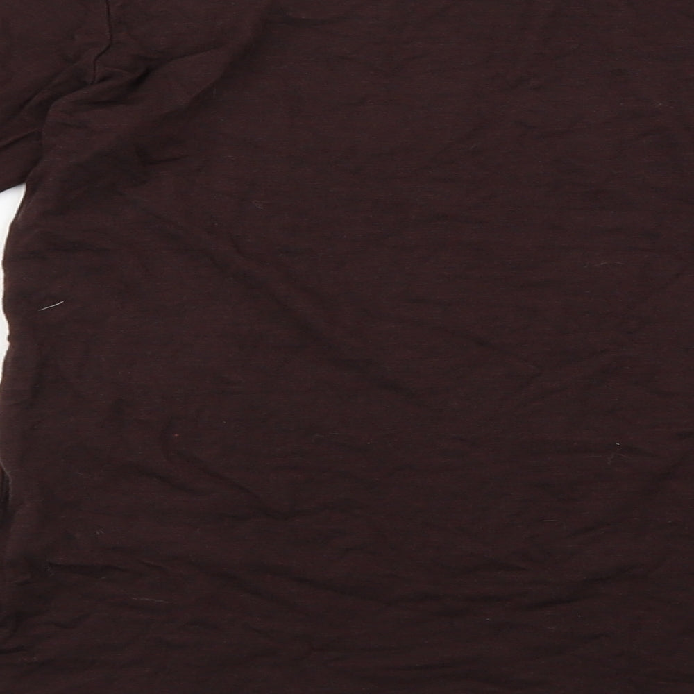 Preworn Womens Brown   Basic T-Shirt Size M