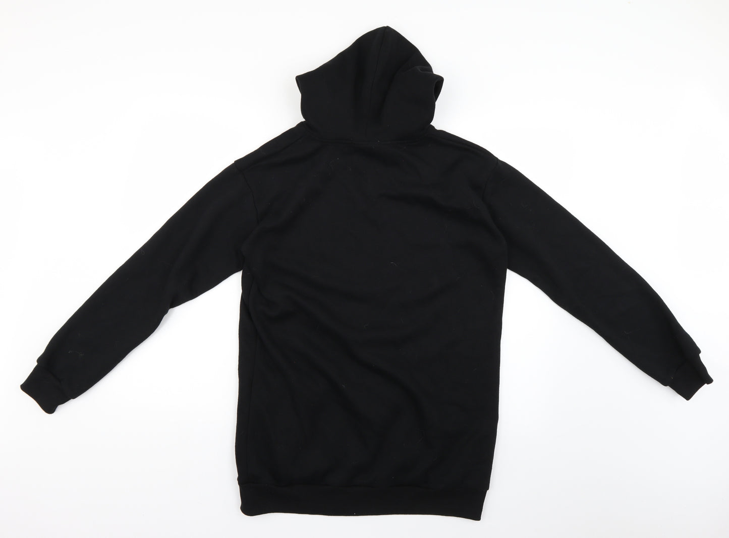 Primark Womens Black   Full Zip Hoodie Size 10