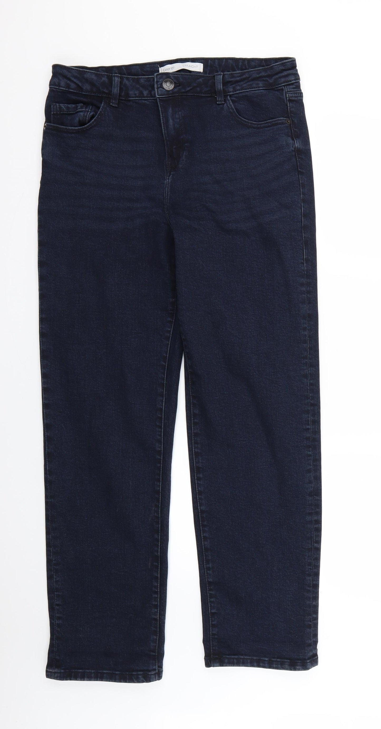 George Womens Blue   Skinny Jeans Size 14 L27 in