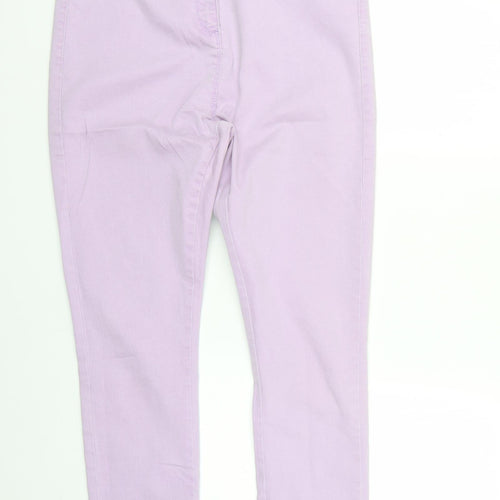 Papaya Womens Purple   Mom Jeans Size 14 L28 in