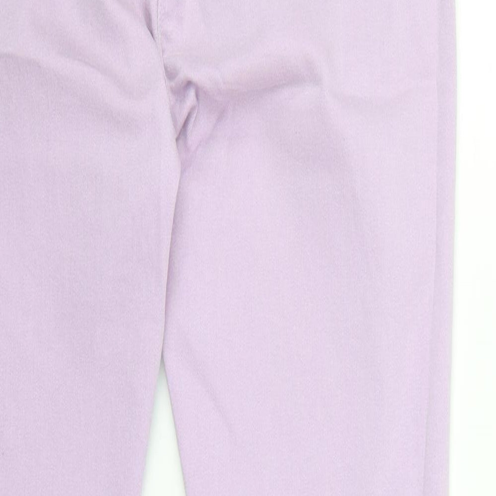Papaya Womens Purple   Mom Jeans Size 14 L28 in