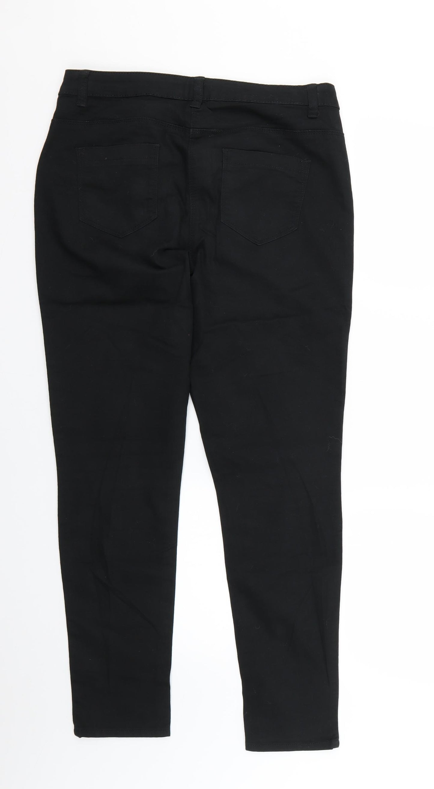 George Womens Black   Skinny Jeans Size 12 L27 in