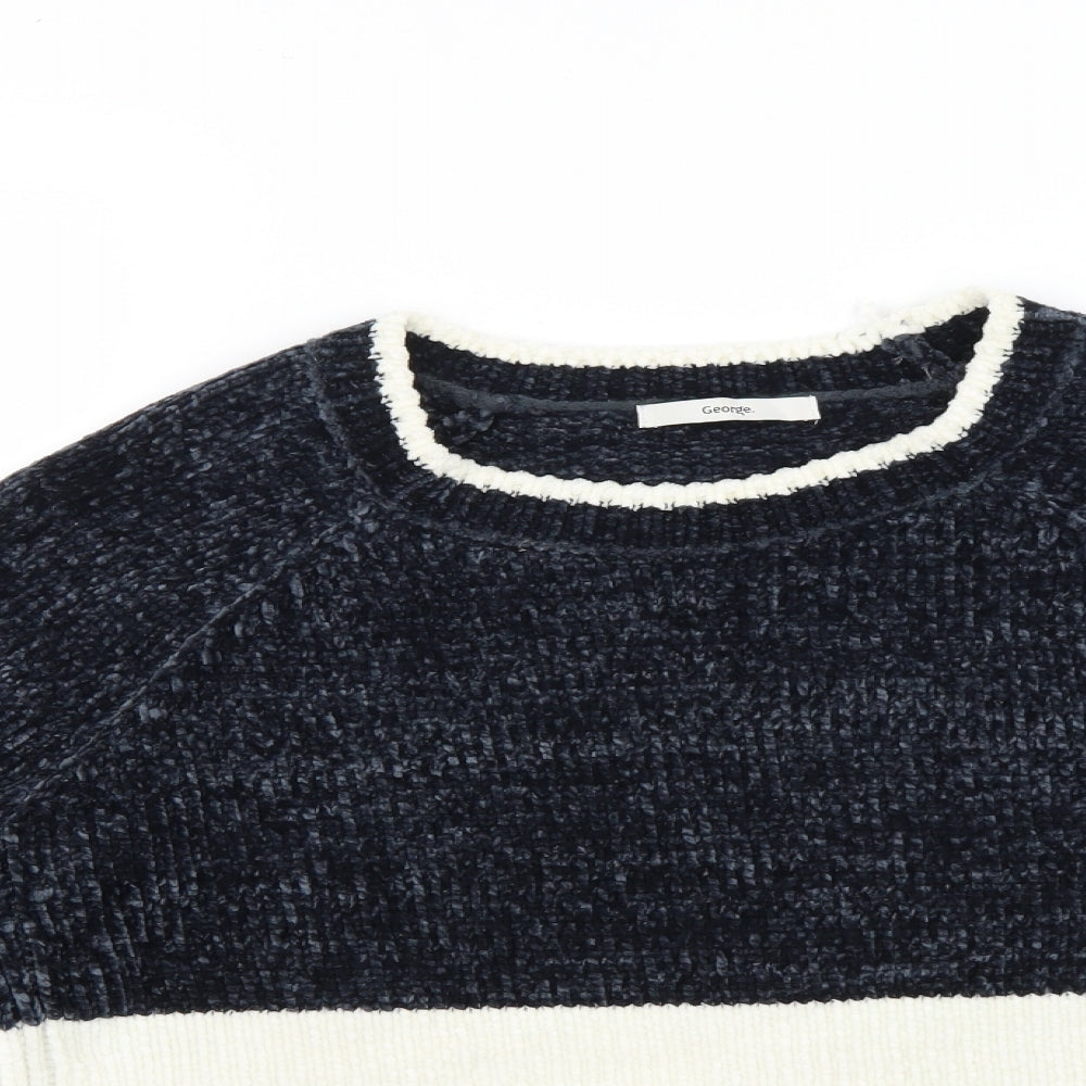 George Womens Multicoloured   Pullover Jumper Size 10