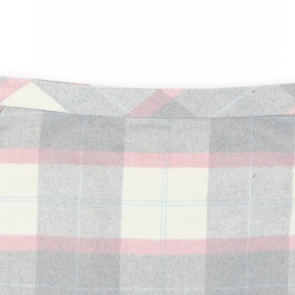 Primark Womens Multicoloured Check  Mini Skirt Size 14