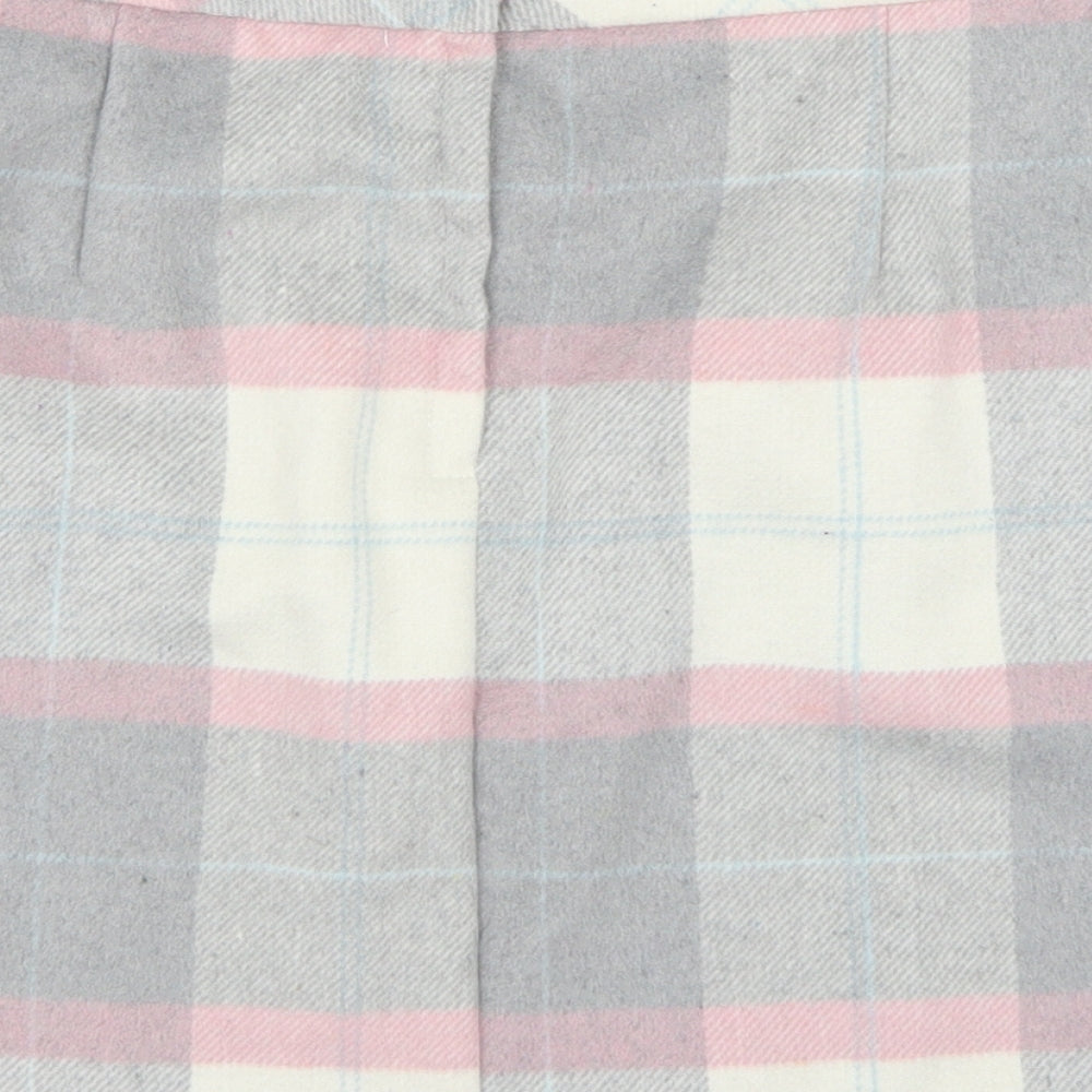 Primark Womens Multicoloured Check  Mini Skirt Size 14