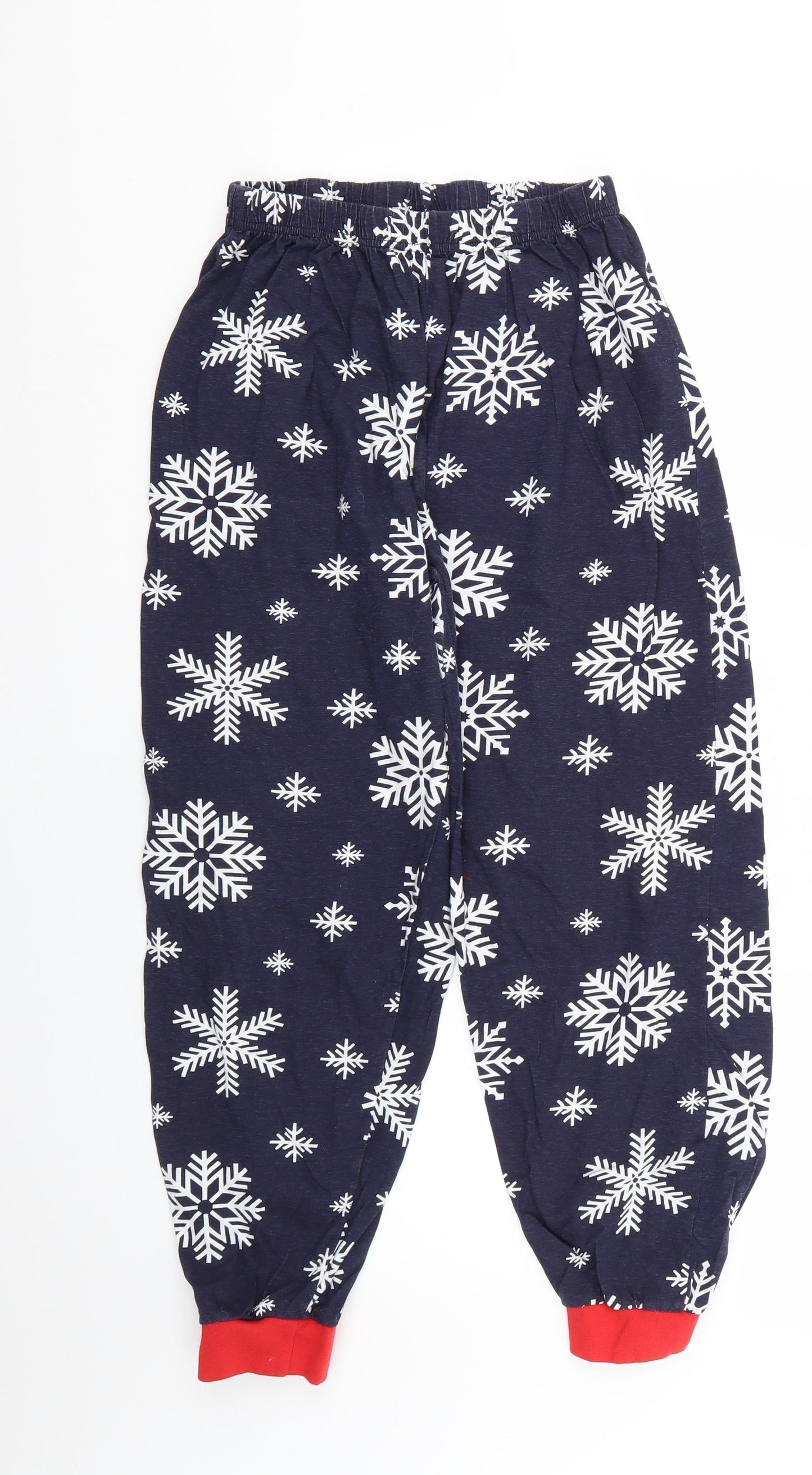 Preworn Mens Blue Geometric   Pyjama Pants Size M