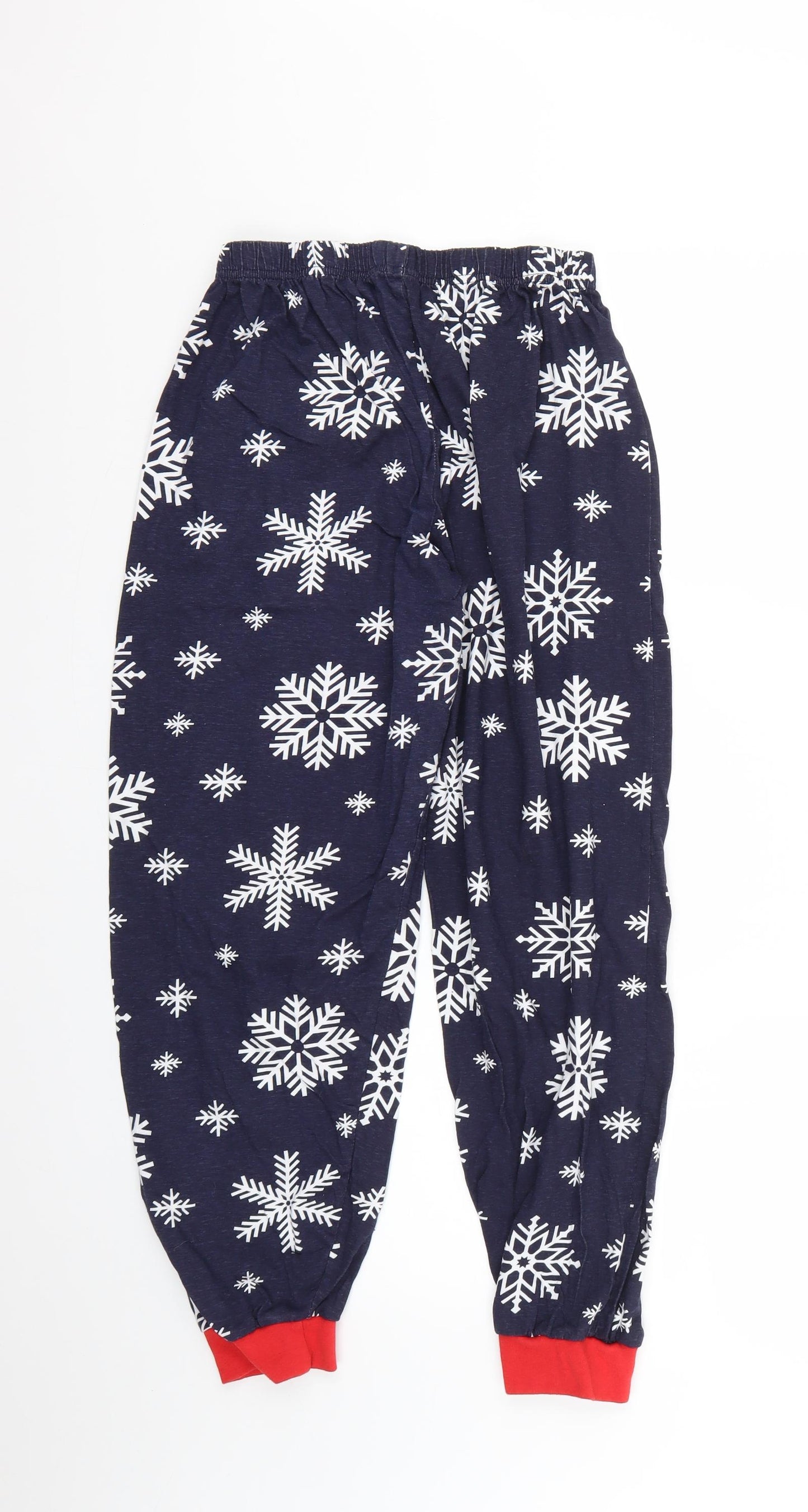 Preworn Mens Blue Geometric   Pyjama Pants Size M