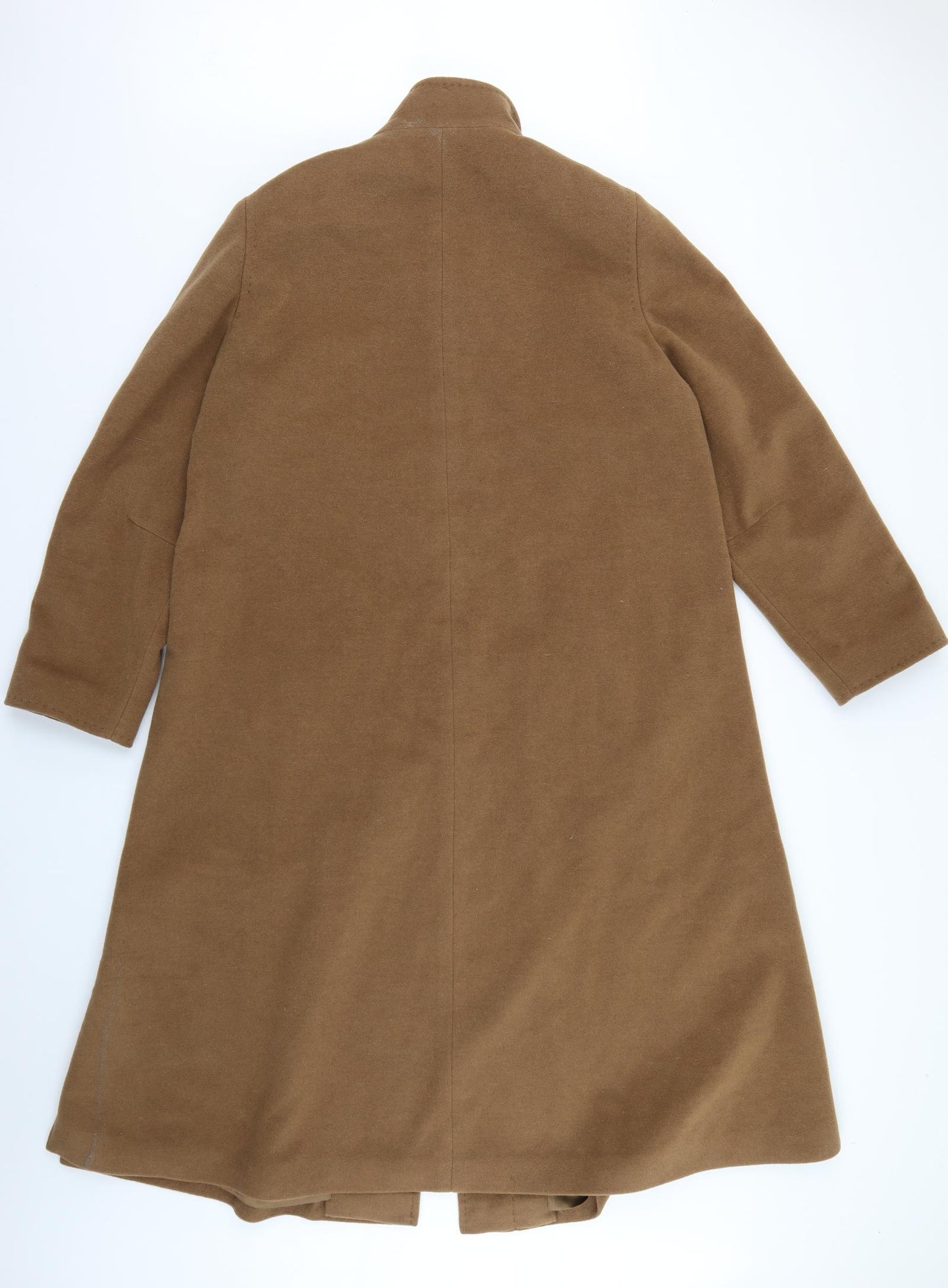 DELMOD Womens Brown   Pea Coat Coat Size 14