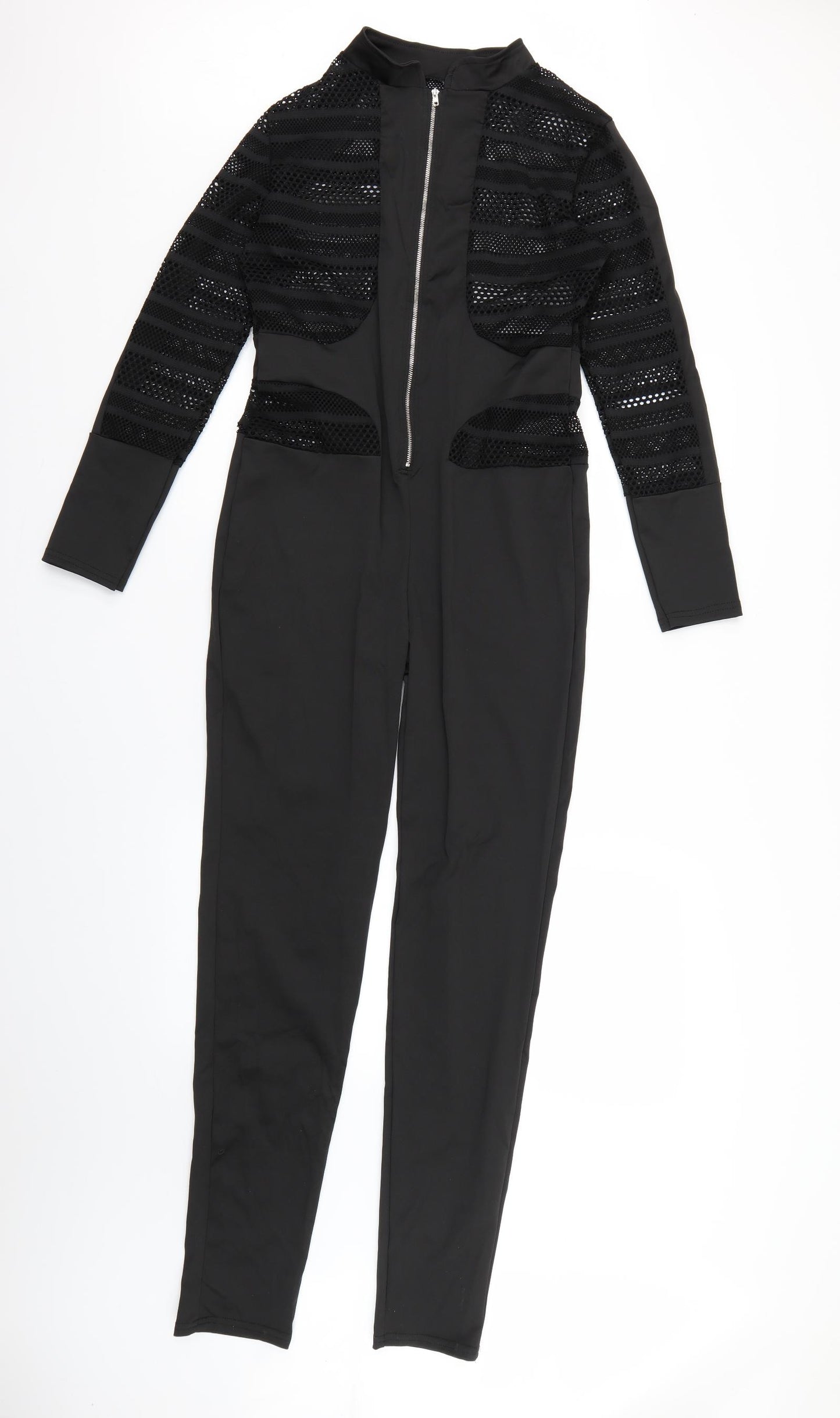 Preworn Womens Black   Jumpsuit One-Piece Size XL L30 in