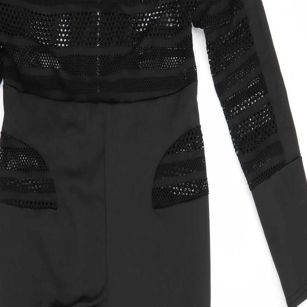 Preworn Womens Black   Jumpsuit One-Piece Size XL L30 in
