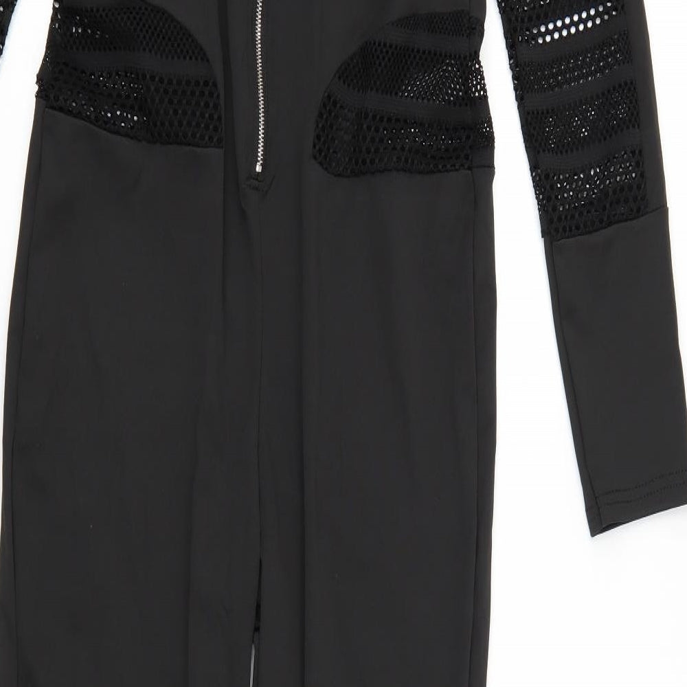 Preworn Womens Black   Jumpsuit One-Piece Size XL L30 in