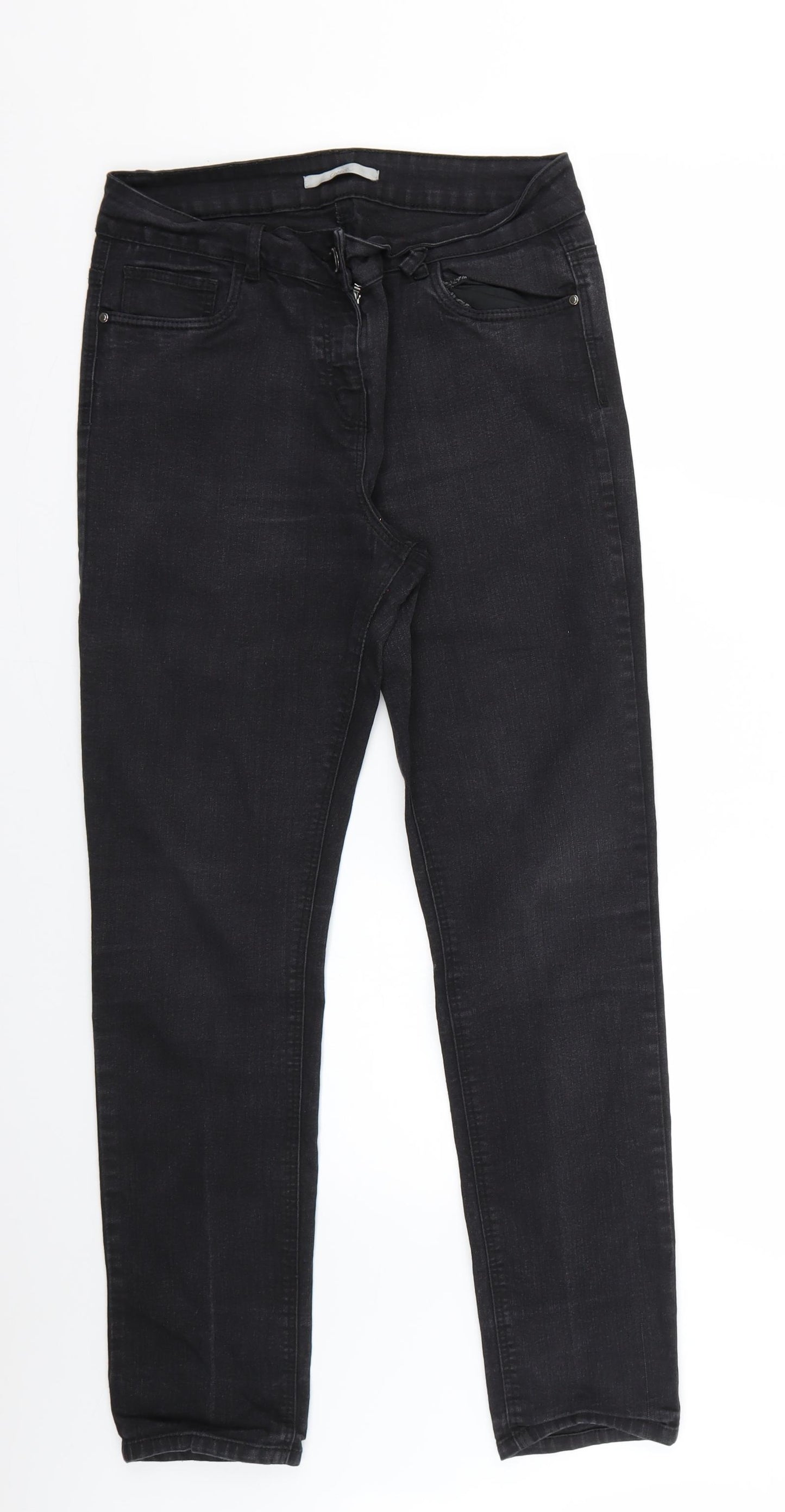 George Womens Black   Skinny Jeans Size 12 L27 in
