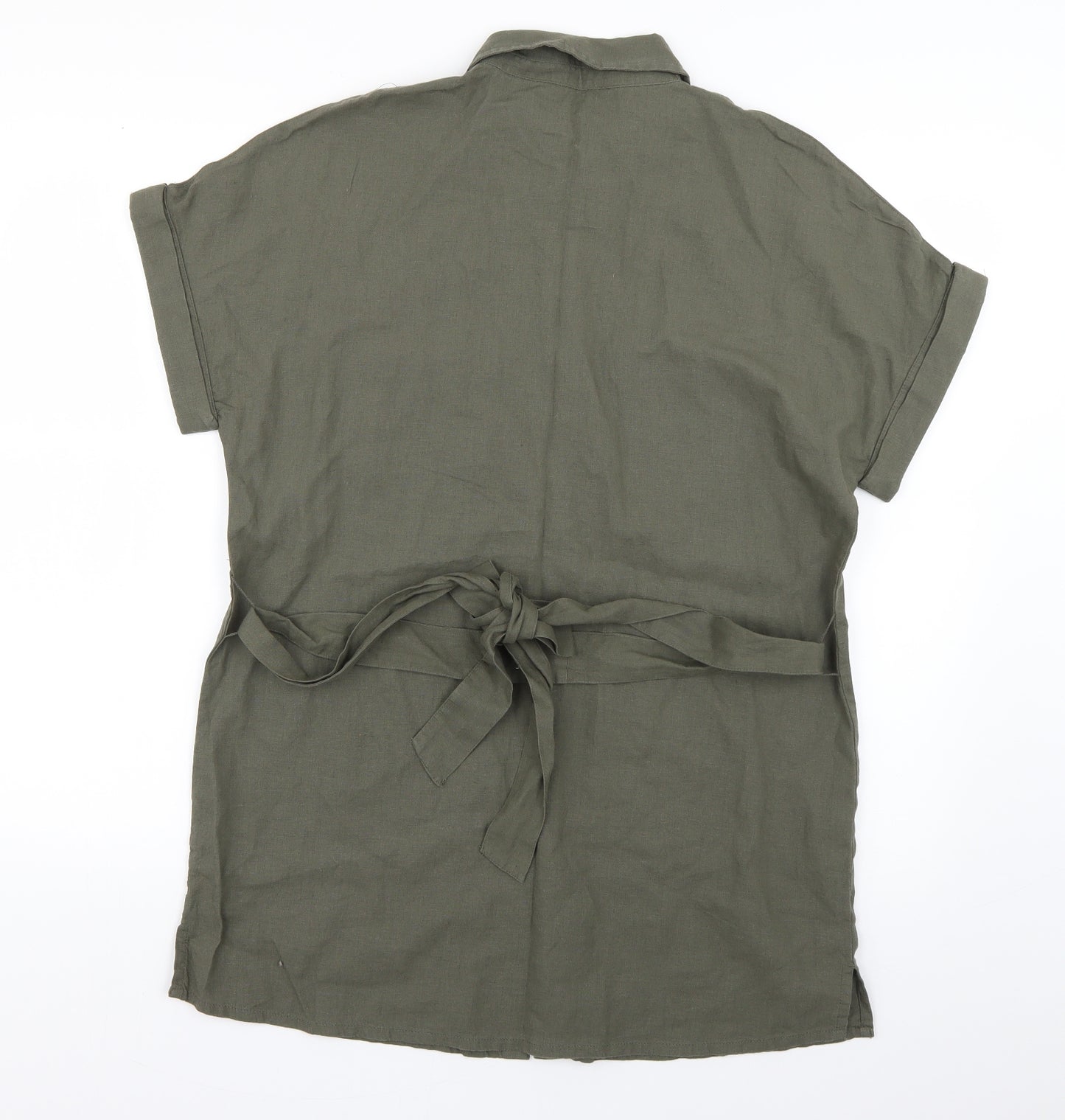 TU Womens Green   Basic Blouse Size 12