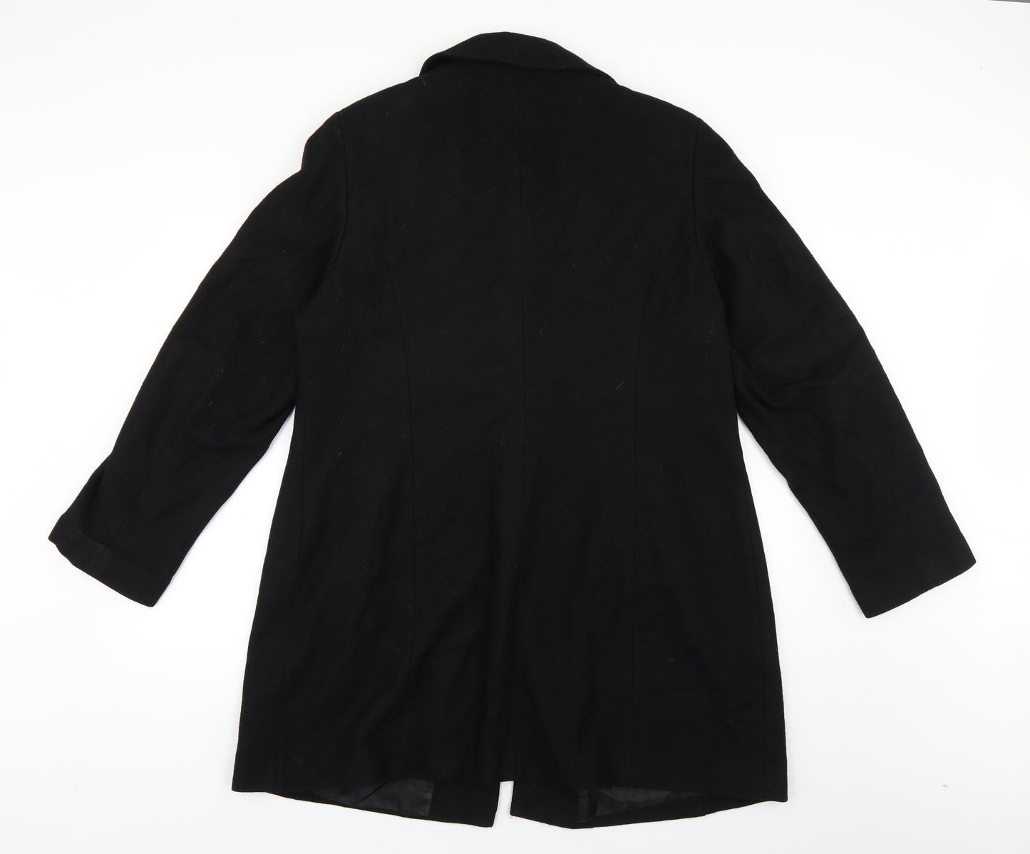 George Womens Black   Pea Coat Coat Size 18