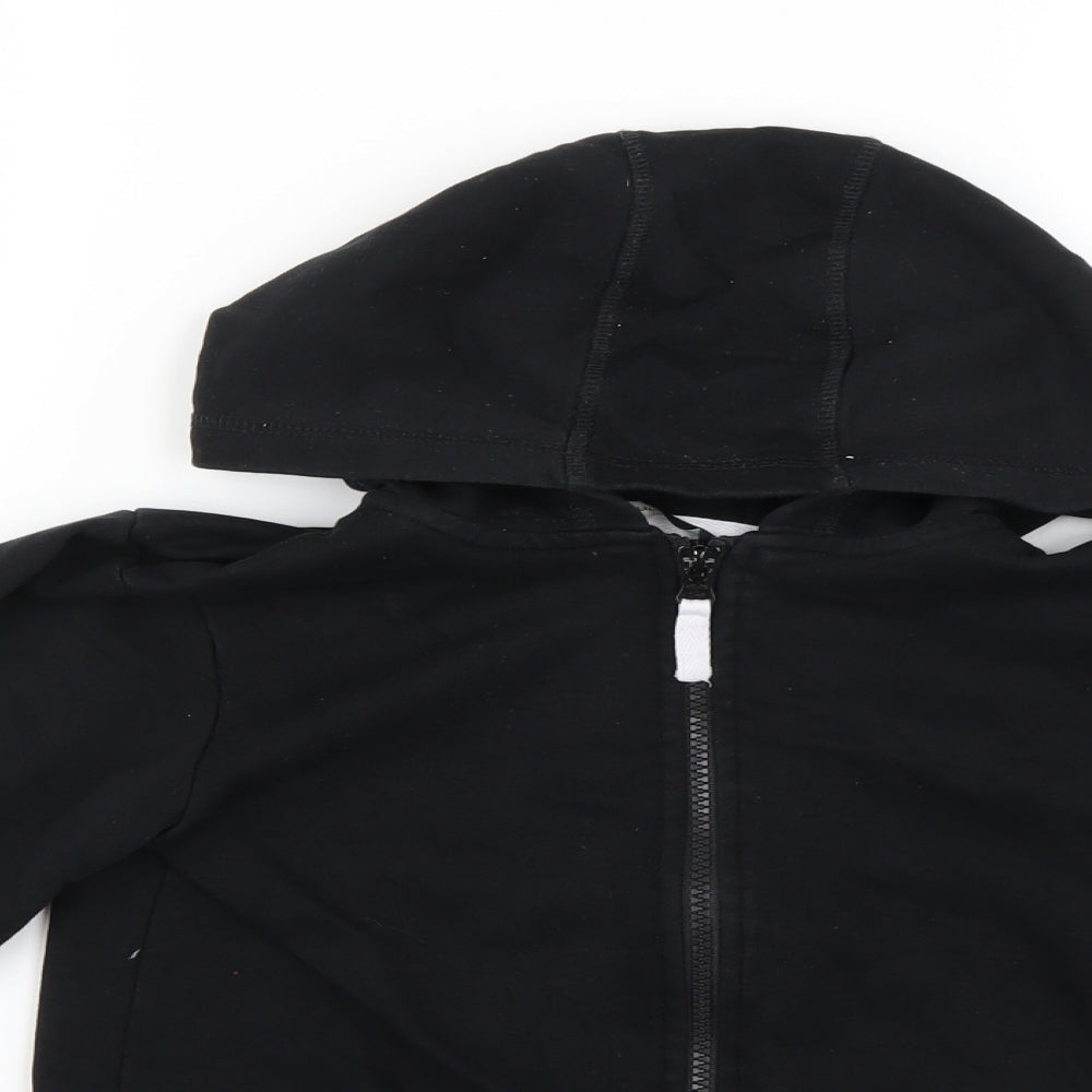 George Boys Black   Pullover Hoodie Size 10-11 Years
