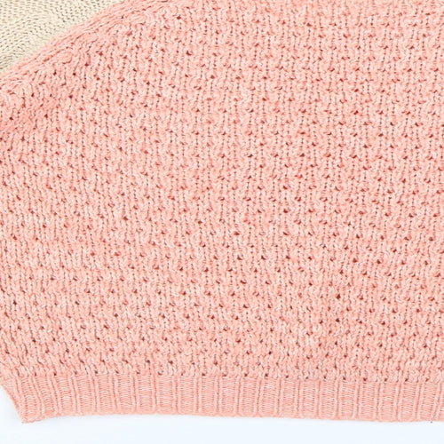 Dorothy Perkins Womens Pink   Pullover Jumper Size 12