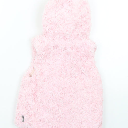 Nutmeg Baby Pink   Gilet Coat Size 12-18 Months