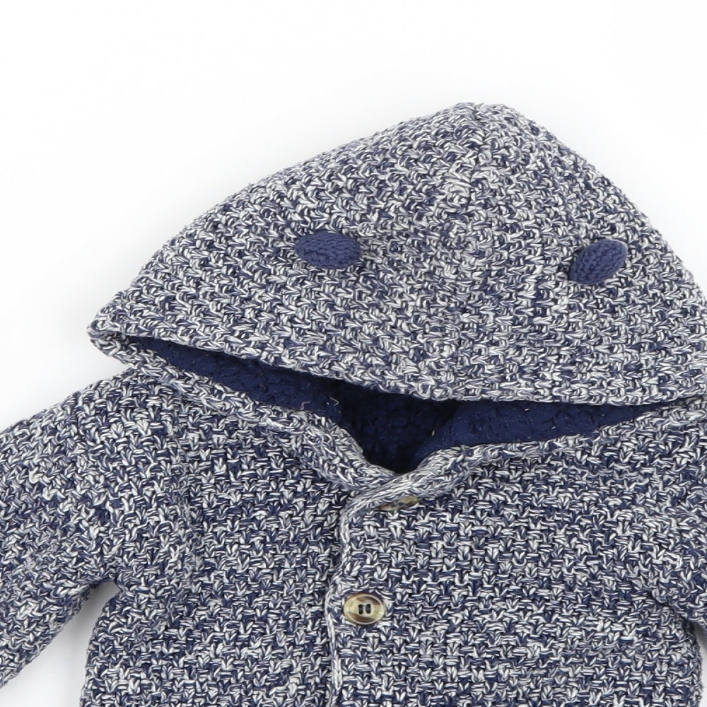 Nutmeg Baby Blue   Basic Coat Coat Size 9-12 Months