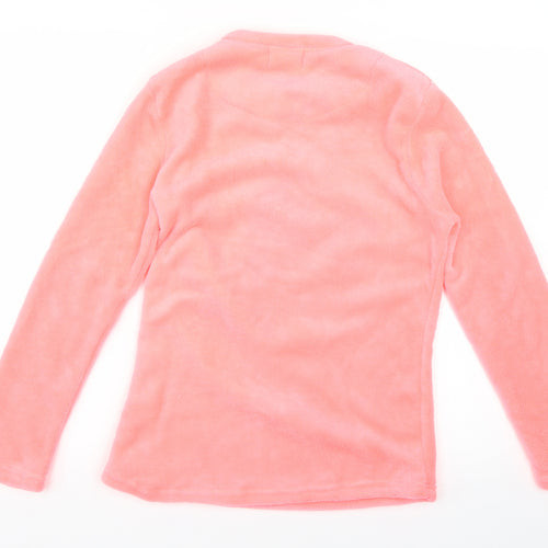 lov to lounge Womens Pink Geometric  Top Pyjama Top Size 6
